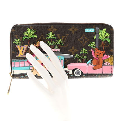 Louis Vuitton Monogram 2021 Christmas Animation Hollywood Zippy Wallet 2 of 10