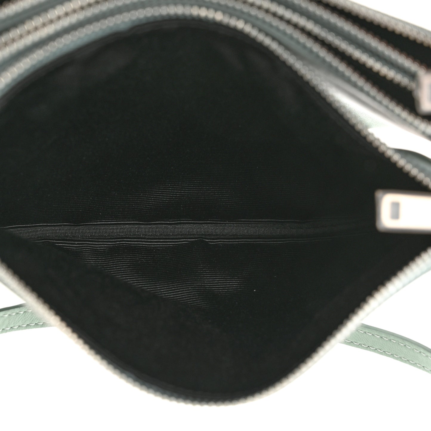 Lambskin Small Trio Crossbody Bag Celadon