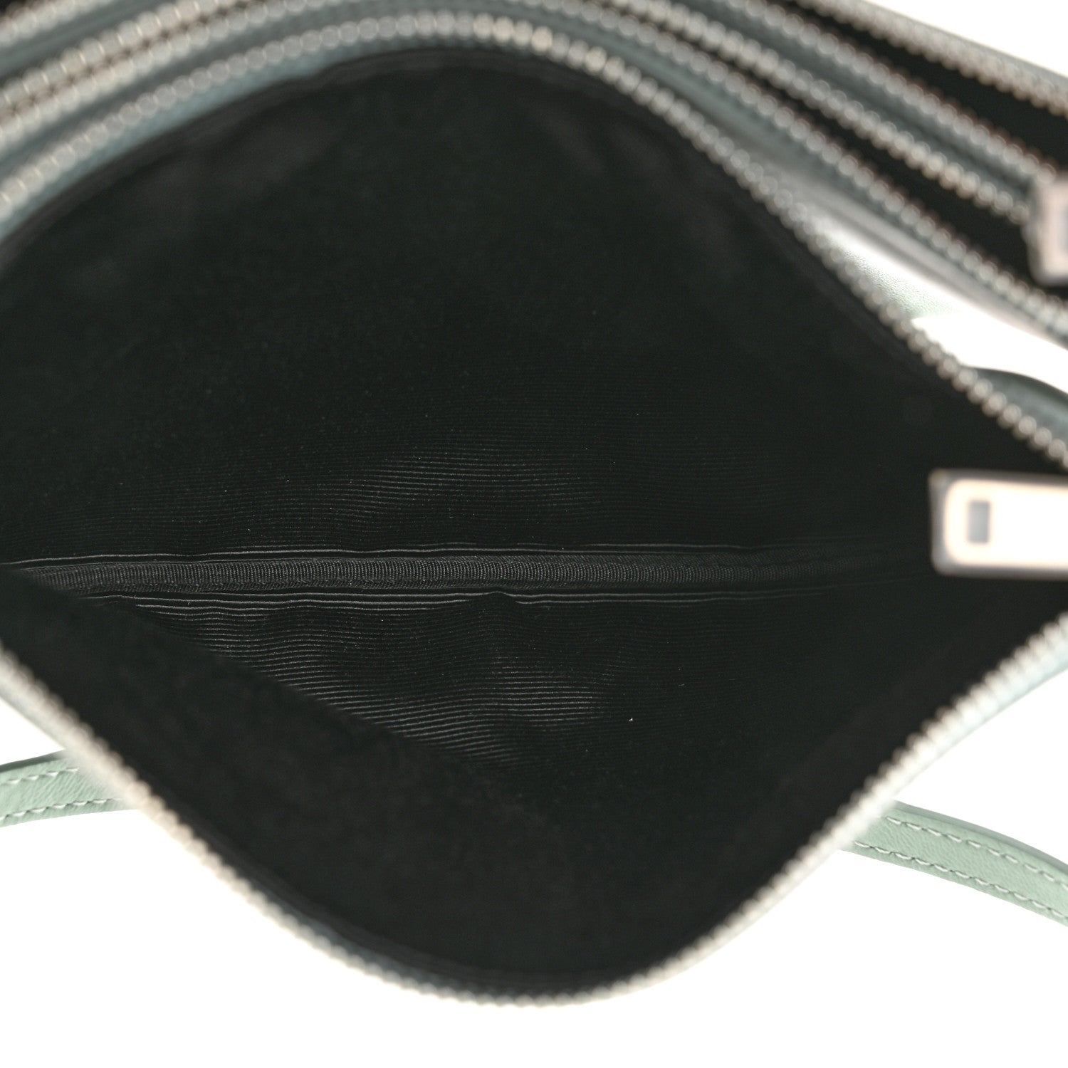 Celine Lambskin Small Trio Crossbody Bag Celadon 5 of 11