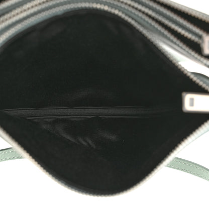 Celine Lambskin Small Trio Crossbody Bag Celadon 5 of 11