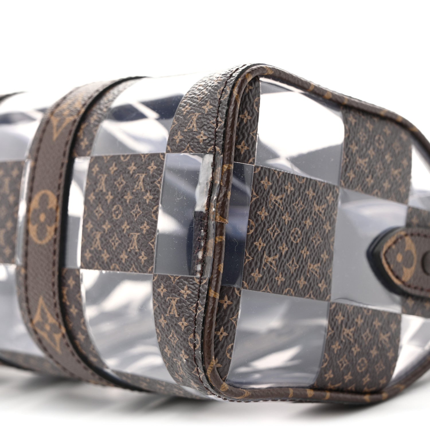 Louis Vuitton PVC Monogram Chess Keepall Bandouliere 25 9 of 13