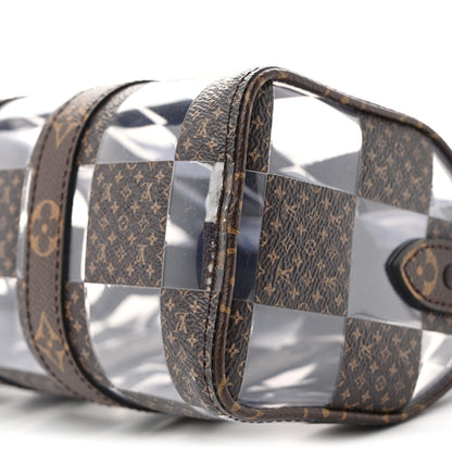 Louis Vuitton PVC Monogram Chess Keepall Bandouliere 25 9 of 13