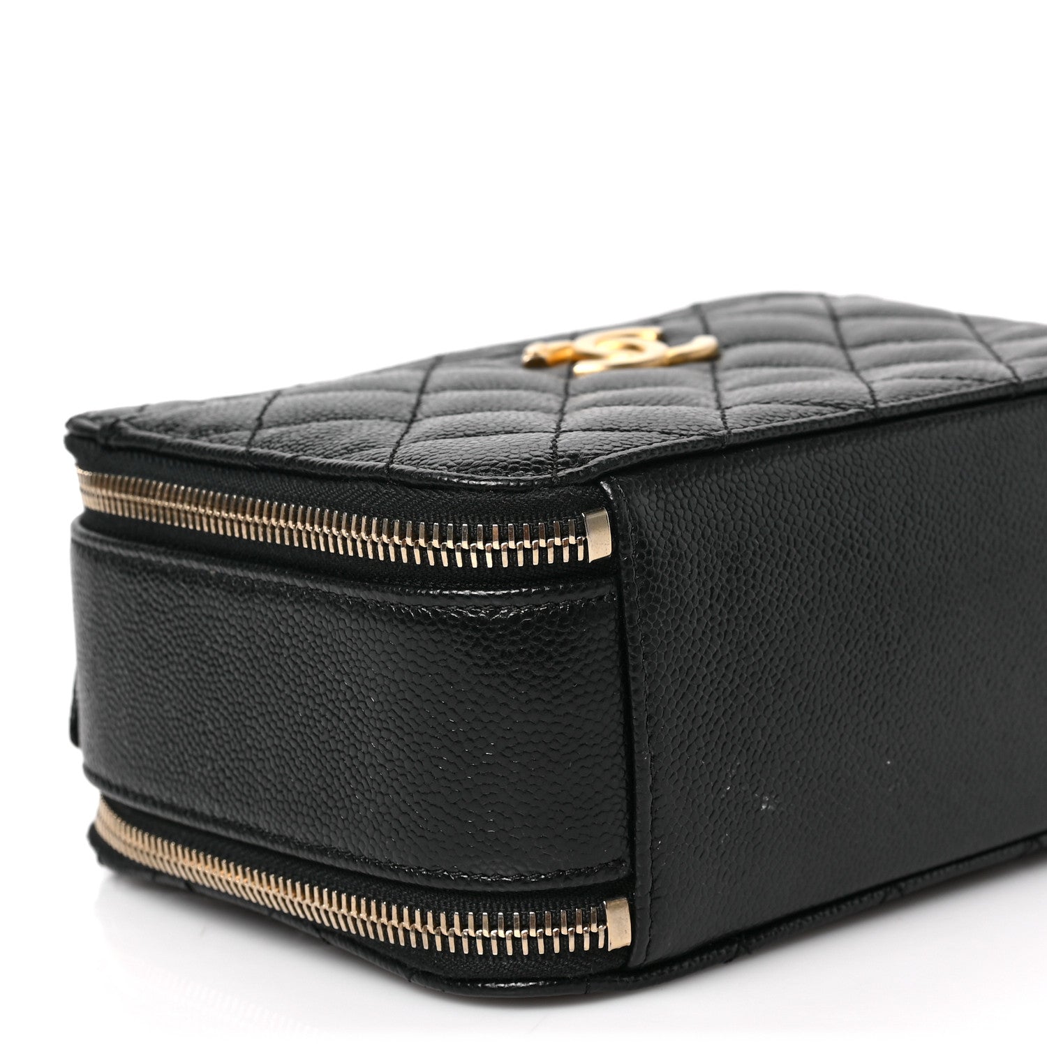 Chanel Caviar Quilted Small Pick Me Up Vanity Case Black 8 of 9