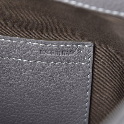 Chloe Calfskin Medium Marcie Round Crossbody Bag Cashmere Grey 7 of 15