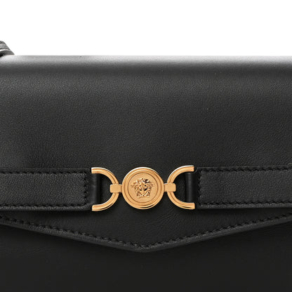 Versace Lambskin Medusa Wallet On Strap Black 7 of 9