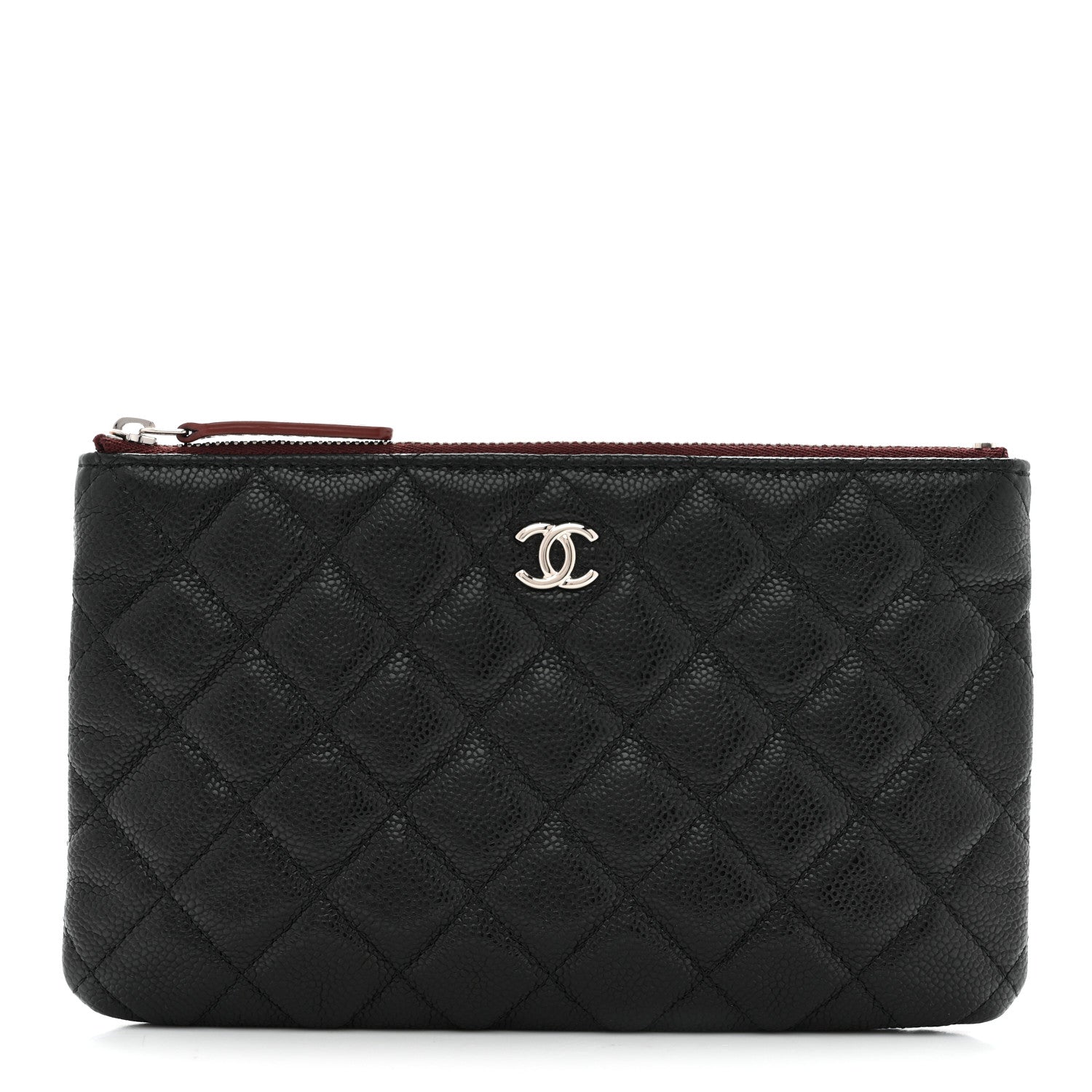 Chanel Caviar Quilted Cosmetic Case Black 1 of 7