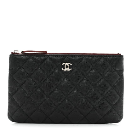 Chanel Caviar Quilted Cosmetic Case Black 1 of 7