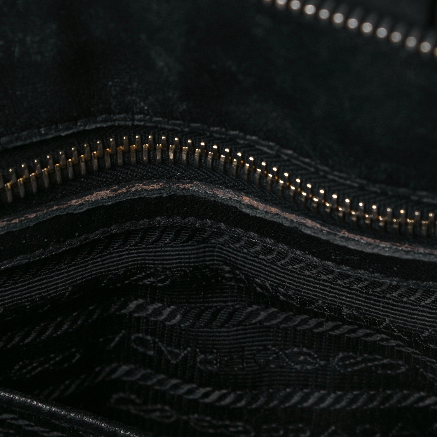 Prada Tessuto Nylon Gaufre Tote Black 10 of 16