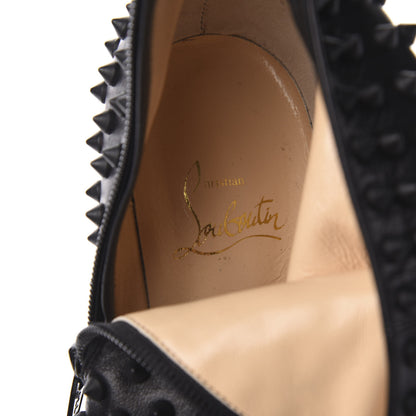 Christian Louboutin Kid Snakilta 120 Booties 37.5 Black 6 of 9