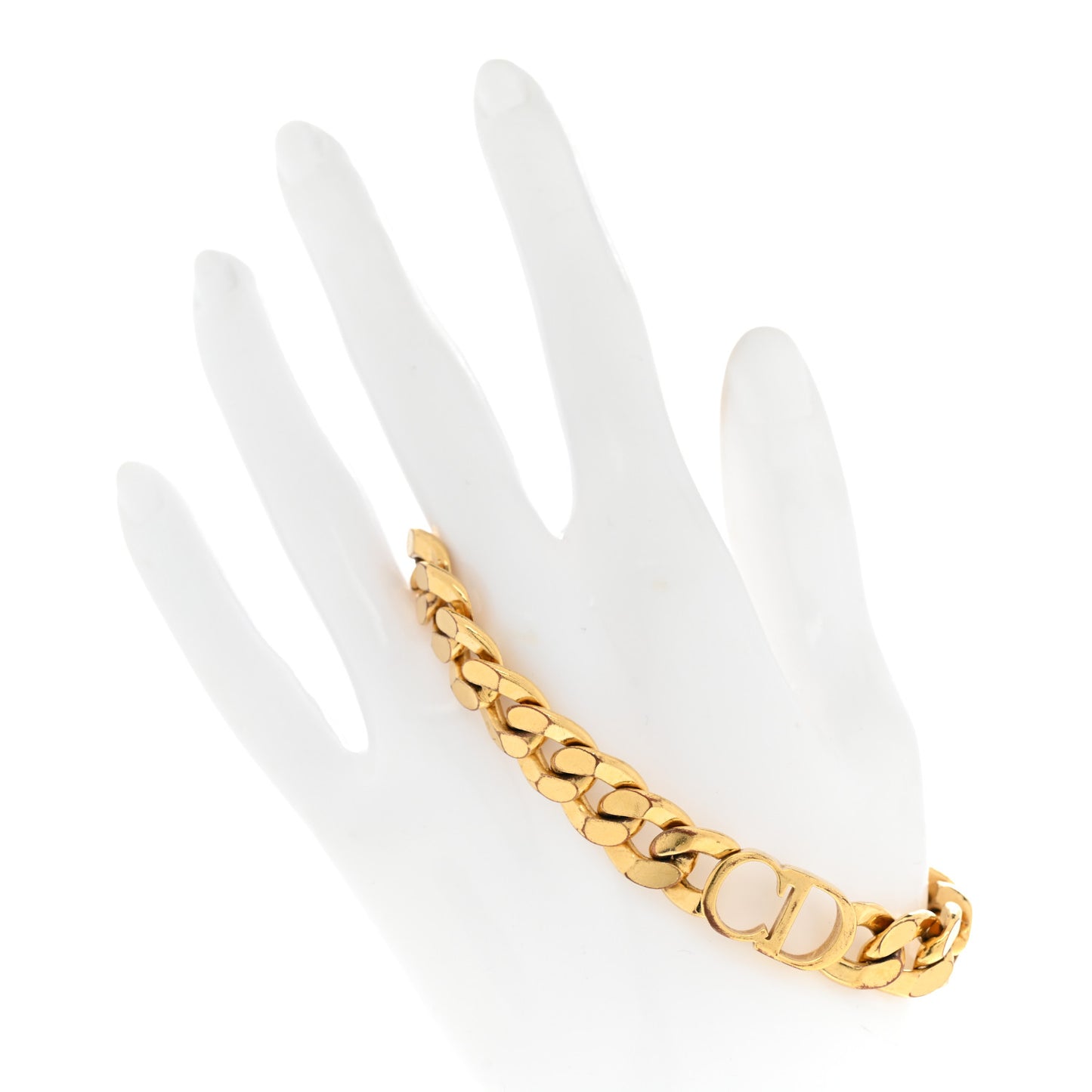 Metal Danseuse Etoile Chain Bracelet Gold