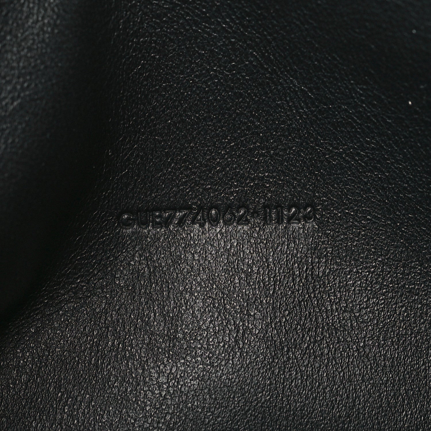 Saint Laurent Lambskin Long Calypso Pouch Black 7 of 10