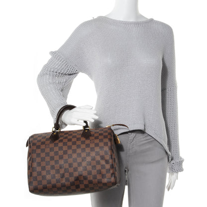 Louis Vuitton Damier Ebene Speedy 30 2 of 8