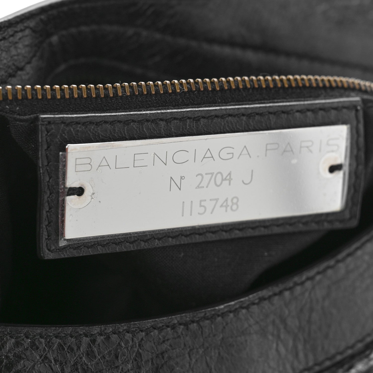 Balenciaga Agneau Classic Hardware City Black 6 of 11