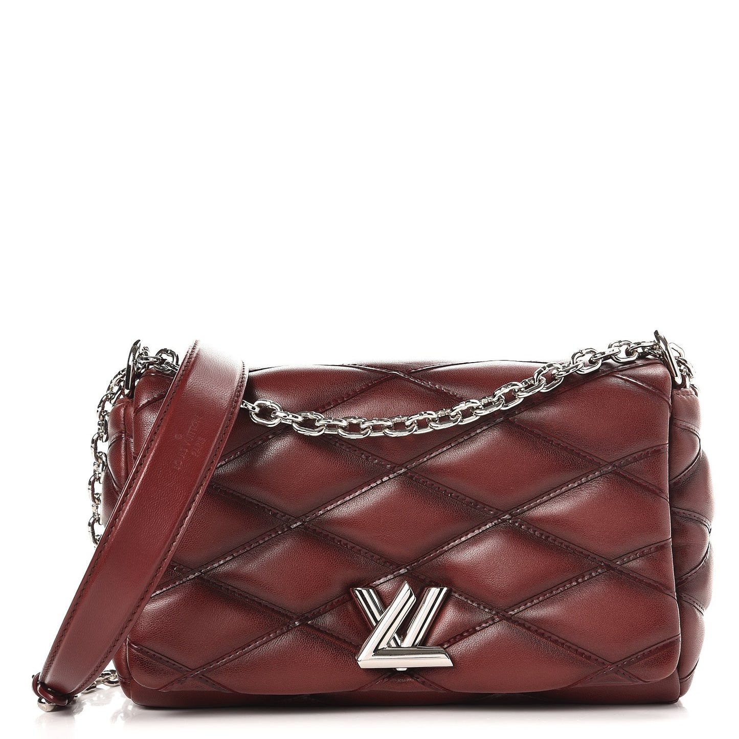 Lambskin Malletage GO-14 PM Bordeaux