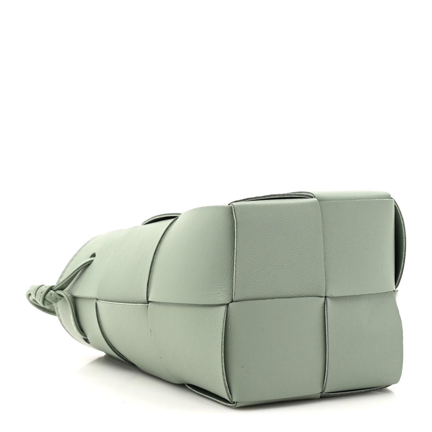Bottega Veneta Nappa Maxi Intrecciato Mini Cassette Bucket Bag New Sauge 3 of 9