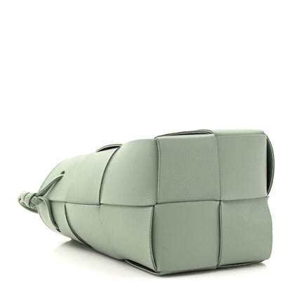 Bottega Veneta Nappa Maxi Intrecciato Mini Cassette Bucket Bag New Sauge 3 of 9