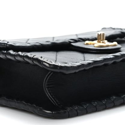 Chanel Calfskin Braided My Own Frame Flap Black 8 of 10