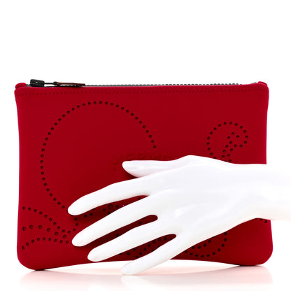 Hermes Neoprene Small Neobain Poulpe Fiction Case Rouge 2 of 6