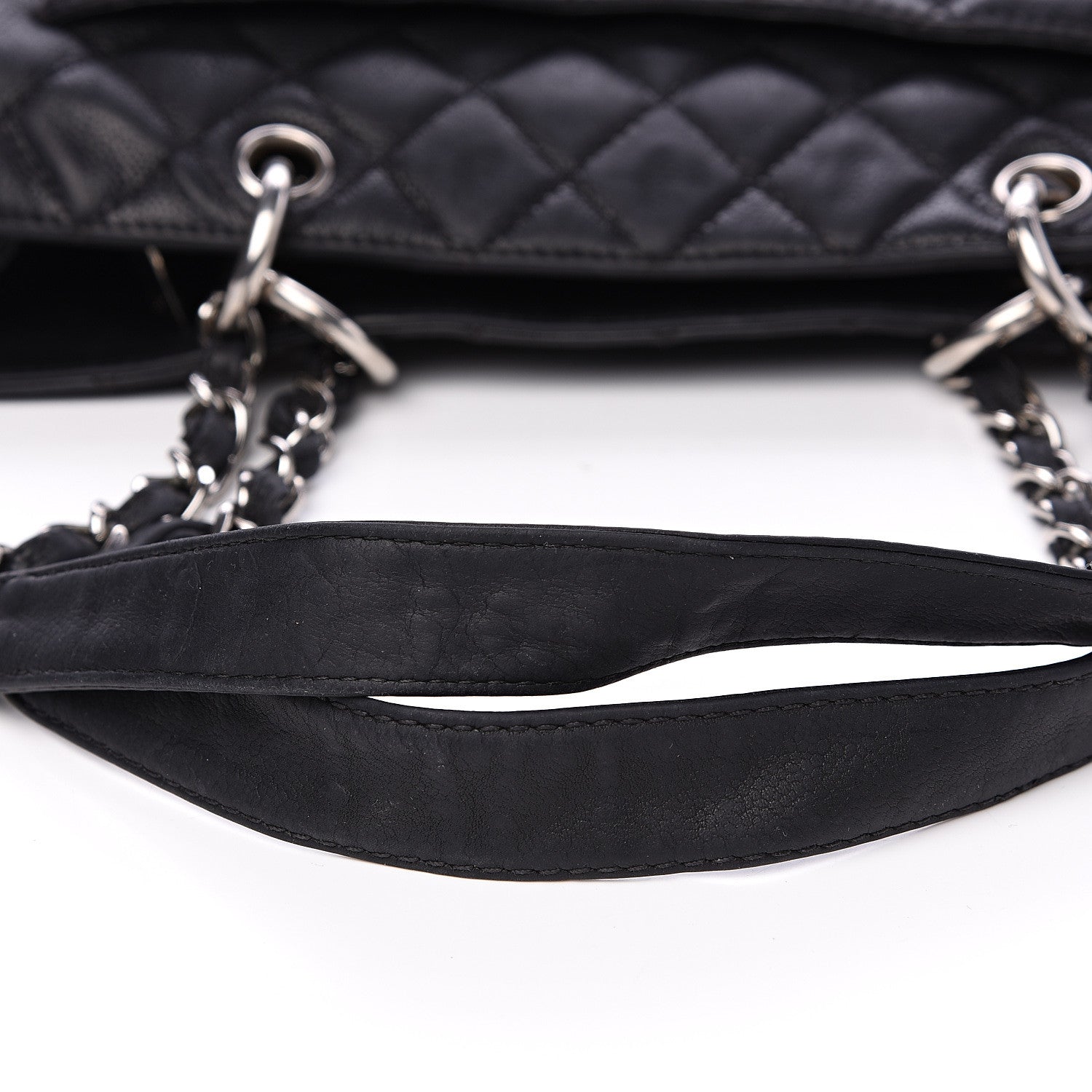 Chanel Caviar Quilted Grand Shopping Tote GST Black 7 of 16