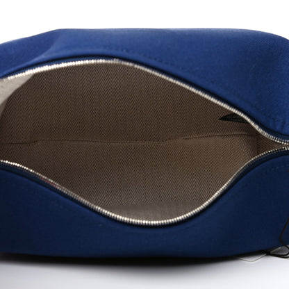 Hermes Canvas Small Bride-A-Brac Pouch Marine 5 of 6