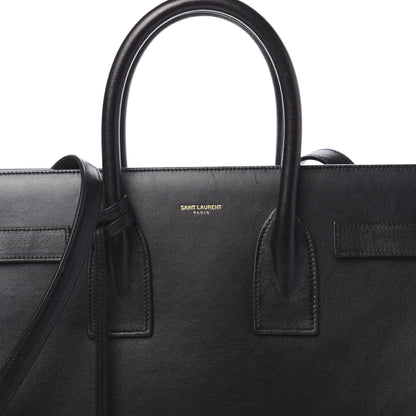 Saint Laurent Calfskin Small Sac De Jour Black 9 of 11