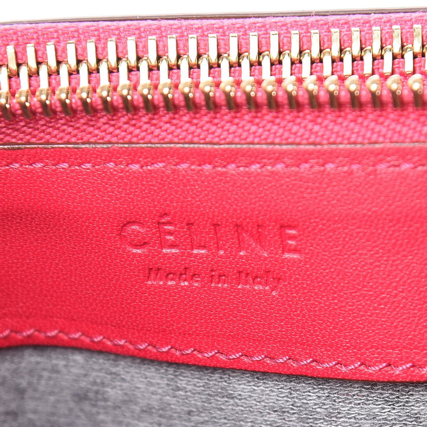 Lambskin Large Trio Crossbody Bag Fuchsia