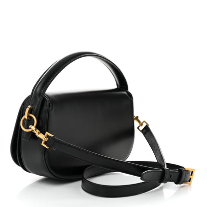 Saint Laurent Box Calfskin Voltaire Top Handle Crossbody Bag Black 3 of 12