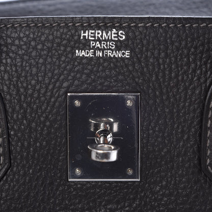 Hermes Taurillon Clemence Birkin 35 Graphite 23 of 33