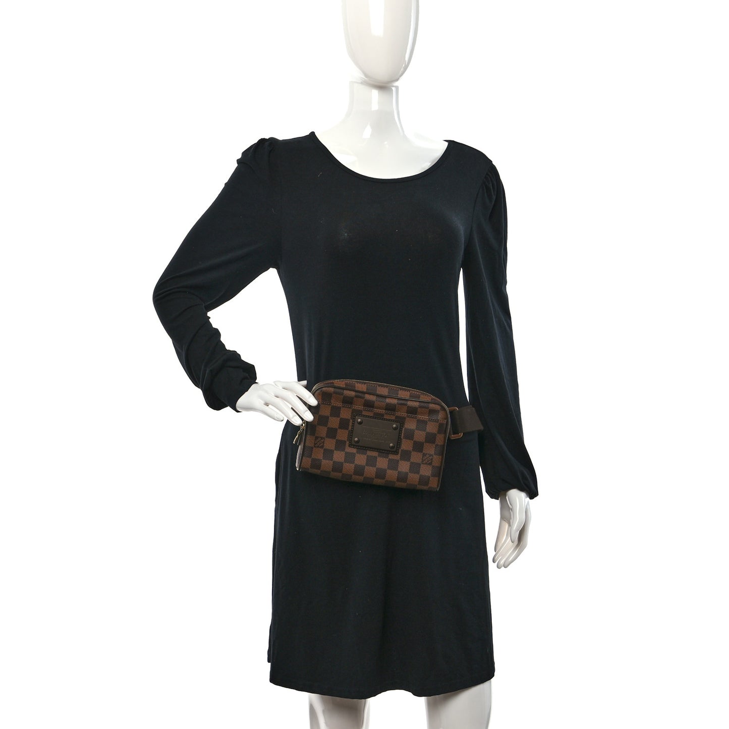Damier Ebene Brooklyn Bum Bag