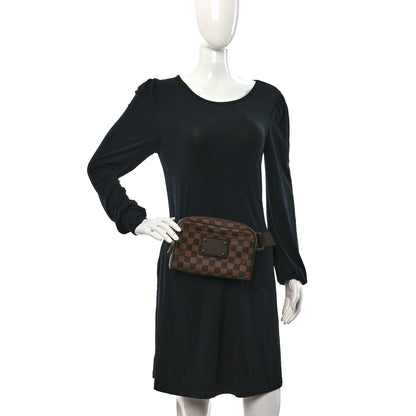 Louis Vuitton Damier Ebene Brooklyn Bum Bag 3 of 8