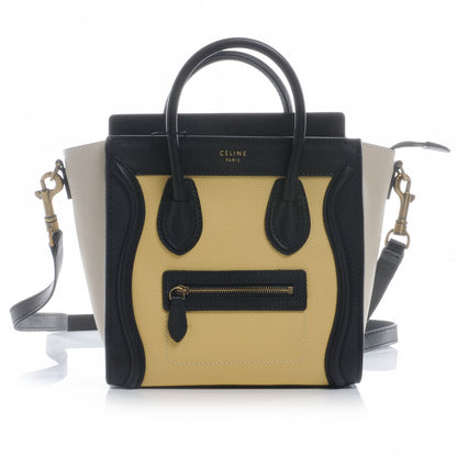 Celine Smooth Calfskin Nano Tri-Color Luggage 1 of 8