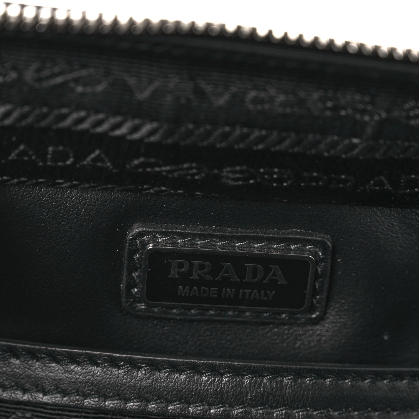 Saffiano Travel Medium Brique Crossbody Bag Black