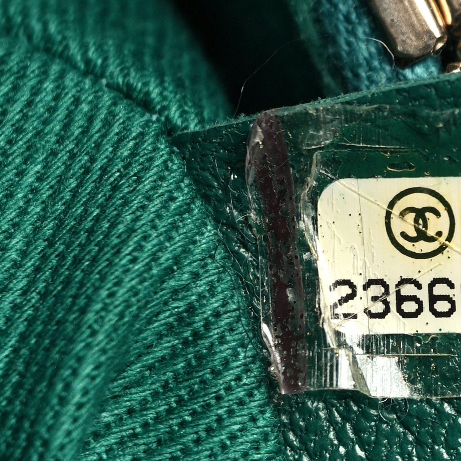 Chanel Caviar Quilted Small Coco Handle Flap Green 7 of 10