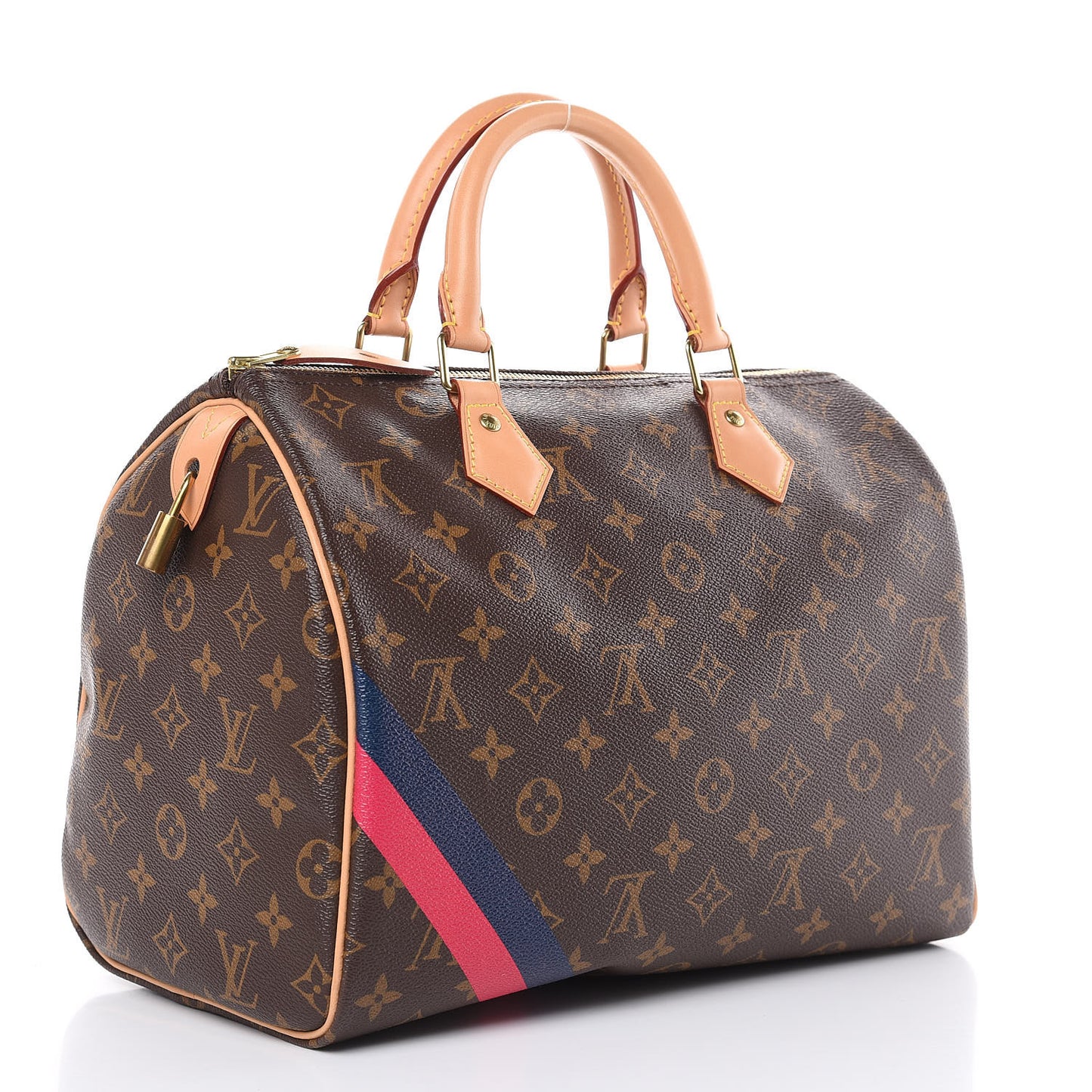 Monogram My LV Heritage Speedy 30 Fuchsia Violet