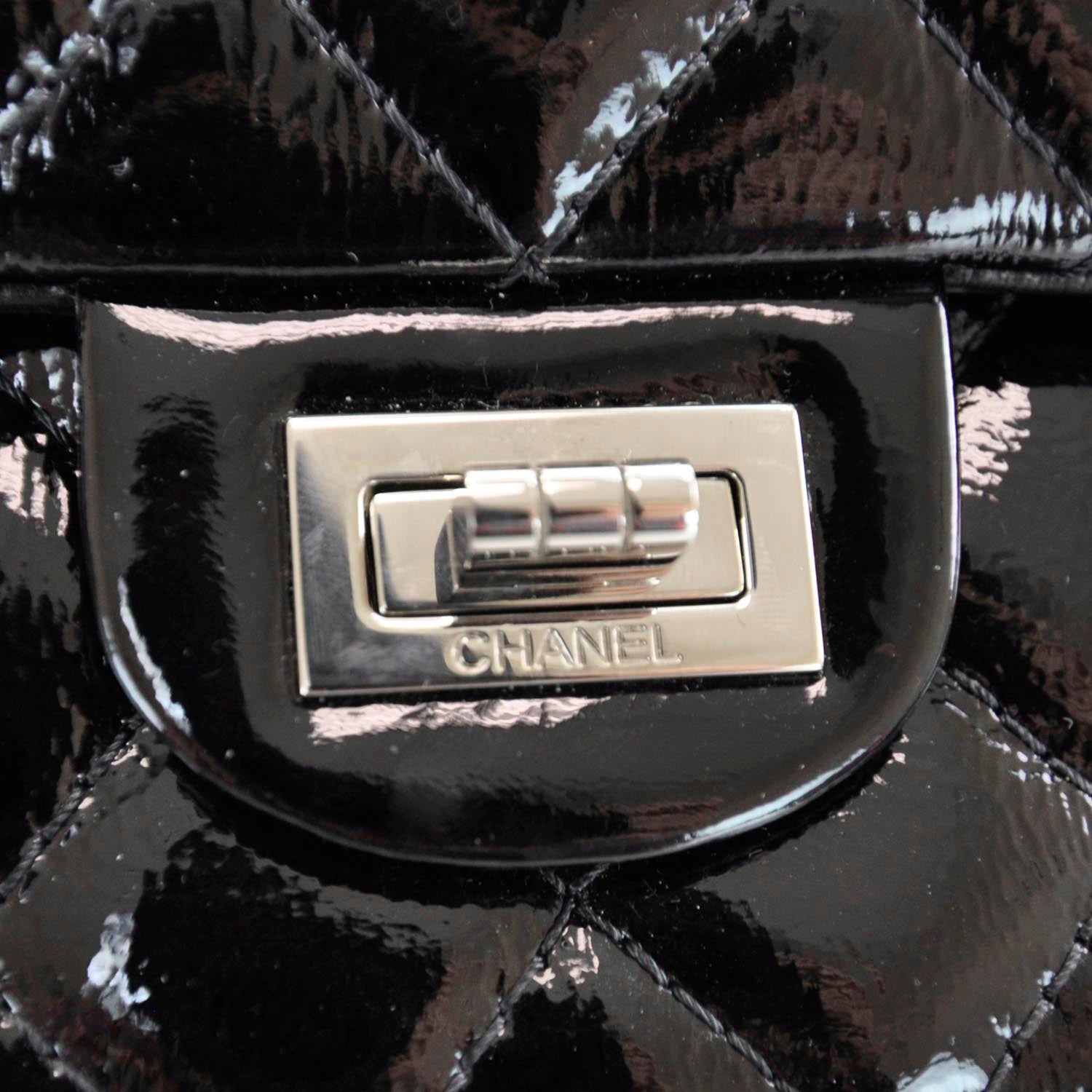 Chanel Patent 2.55 Reissue 226 Flap Black 10 of 10
