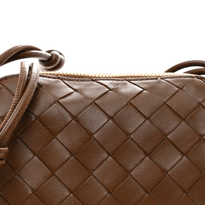 Bottega Veneta Nappa Intrecciato Mini Concert Pouch Noccio 8 of 10