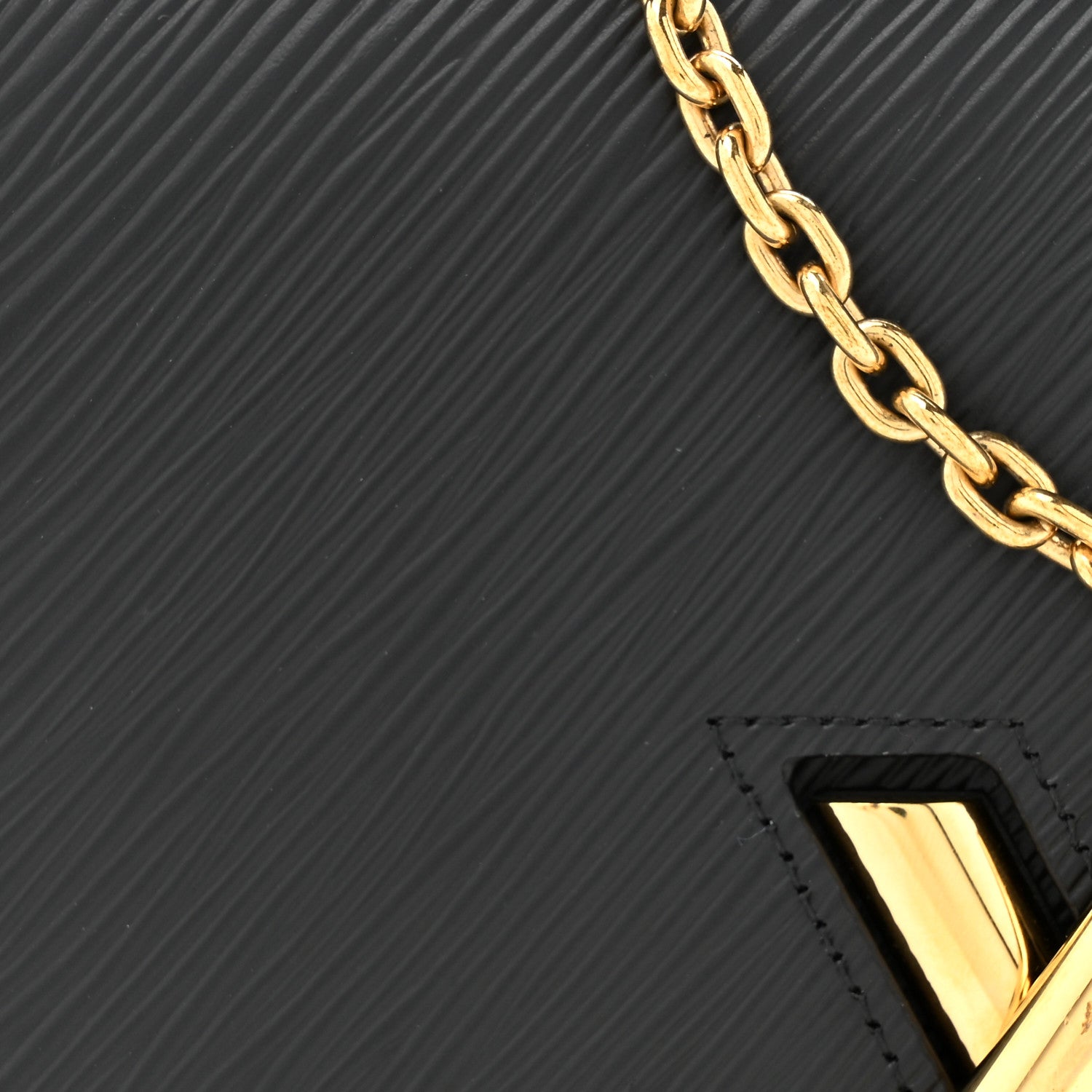 Louis Vuitton Epi Twist Belt Chain Wallet Black 7 of 12