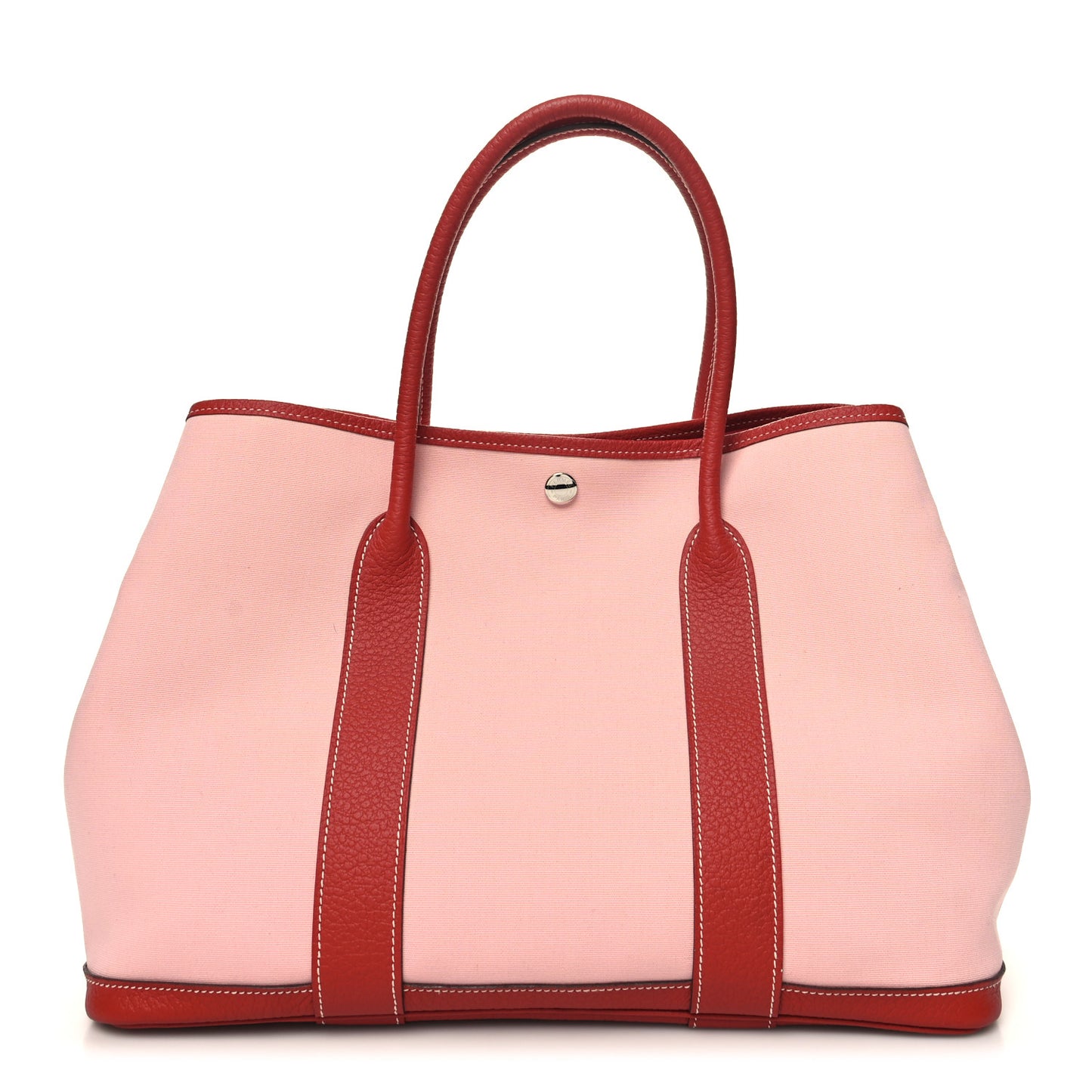 Toile Militaire Vache Country Garden Party Tote 36 MM Rose Sakura Rouge Duchesse
