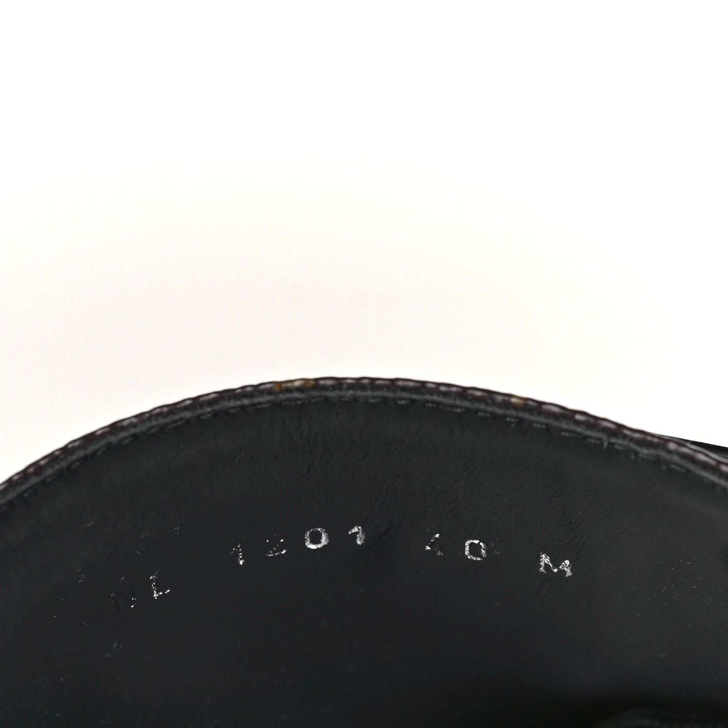 Louis Vuitton Calfskin Monogram Wonderland Flat Ranger Boots 40 Black 7 of 7