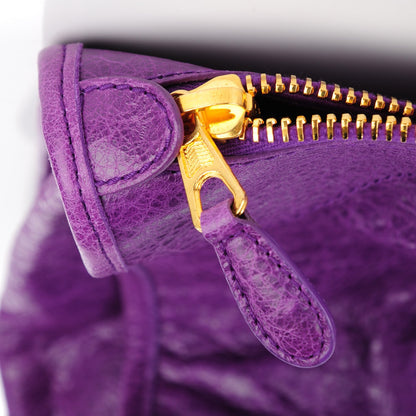 Balenciaga Agneau Giant 12 Gold Hardware Work Ultraviolet 9 of 9