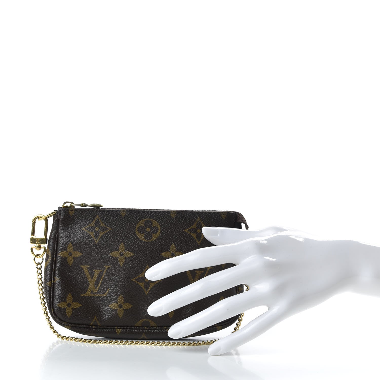 Louis Vuitton Monogram Mini Pochette Accessories 2 of 7
