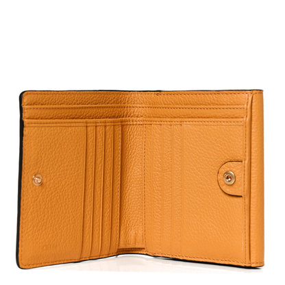 Chloe Grained Calfskin Marcie Square Wallet Tan Apricot 7 of 9