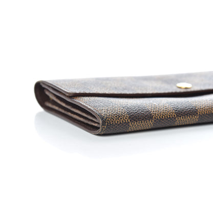 Louis Vuitton Damier Ebene Porte-Monnaie Wallet 5 of 12