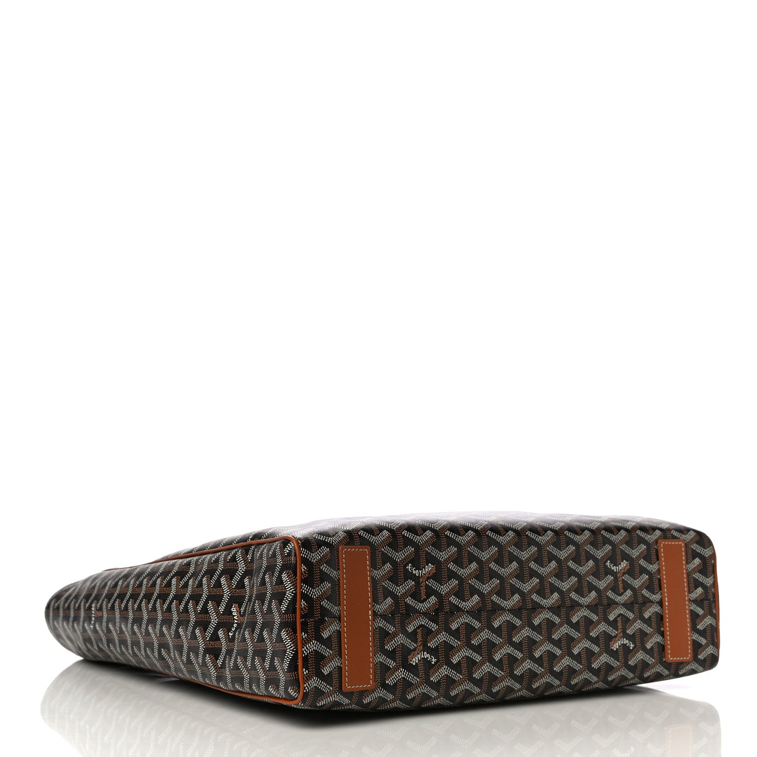 Goyard Goyardine Voltaire III Tote Black Gold 4 of 9