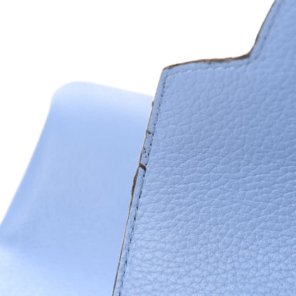 Louis Vuitton Taurillon Capucines MM Bleuet 18 of 21