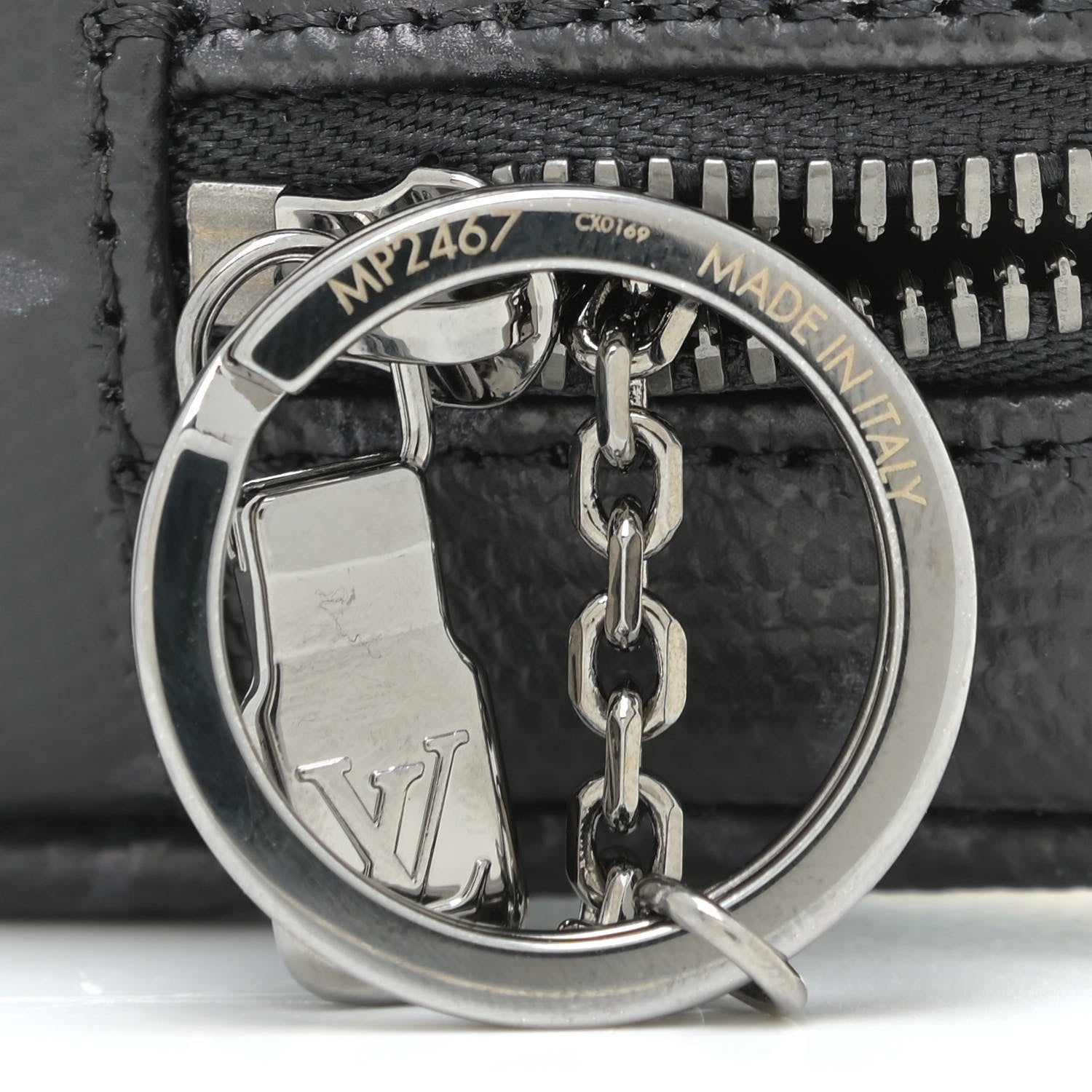 Louis Vuitton Monogram Eclipse Rainbow Box Pouch Bag Charm Key Ring 7 of 9