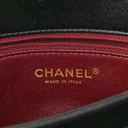 Chanel Lambskin Quilted Medium Trendy CC Flap Dual Handle Bag Black 6 of 11