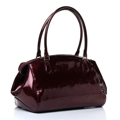 Louis Vuitton Vernis Sherwood GM Rouge Fauviste 4 of 8