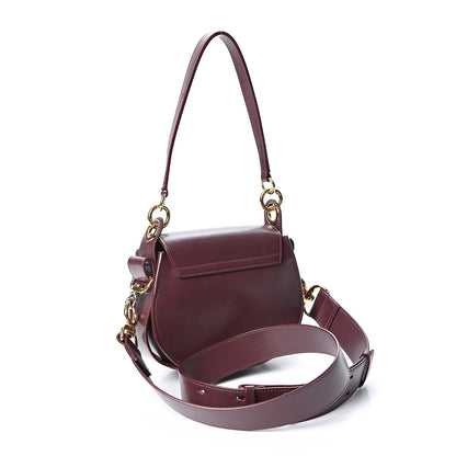Chloe Calfskin Small Tess Bag Burnt Brown 2 of 8