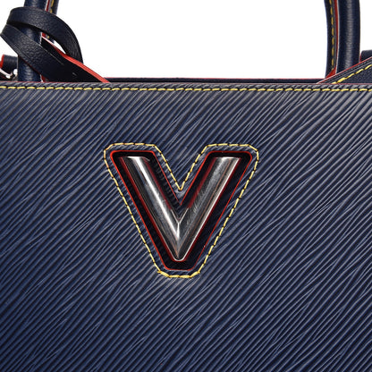 Louis Vuitton Epi Twist Tote Indigo 9 of 10